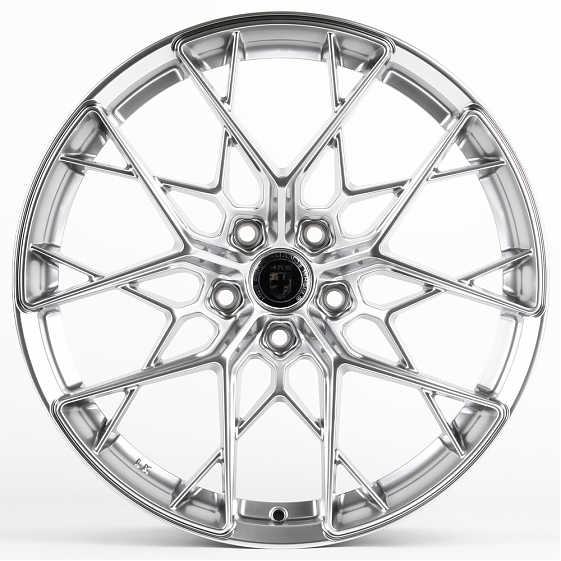 Литые диски 81352 HRE F066-SB406 19 J8.5 ET35 5x114.3 73.1 серебро тёмное: Фото 1