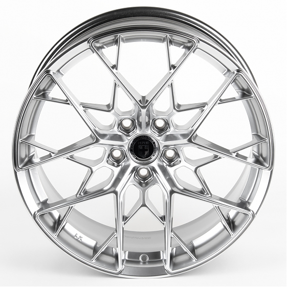 Литые диски 81352 HRE F066-SB406 19 J8.5 ET35 5x114.3 73.1 серебро тёмное: Фото 3