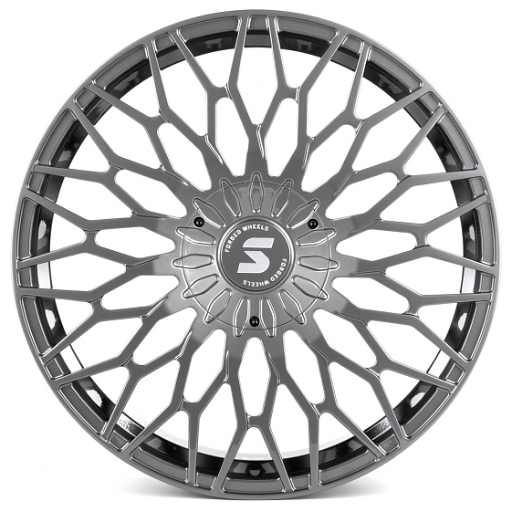 Кованые диски H240603U SKILL SV914-SV466 21 J9 ET50 6x139.7 95.1 графит глянцевый: Фото 1