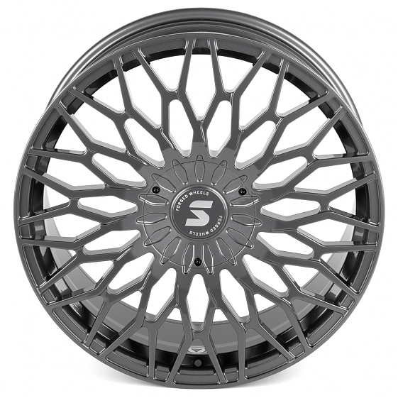 Кованые диски H240603U SKILL SV914-SV466 21 J9 ET50 6x139.7 95.1 графит глянцевый: Фото 3