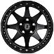 Кованые диски H250117A SKILL SB111-SK290 17 J9 ET-12 5x127 71.5 чёрный матовый