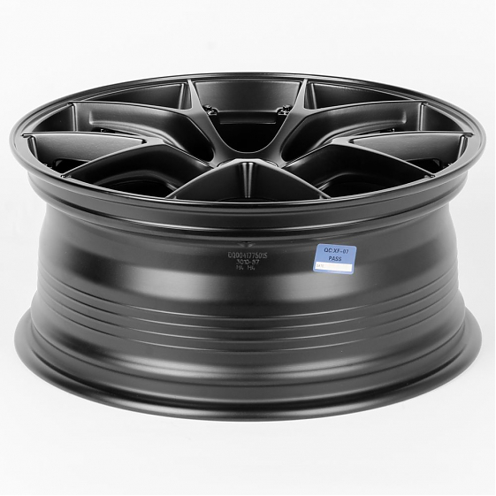 Литые диски 80535 BBS DQ004-SB384 17 J7.5 ET35 5x114.3 73.1 чёрный матовый: Фото 7