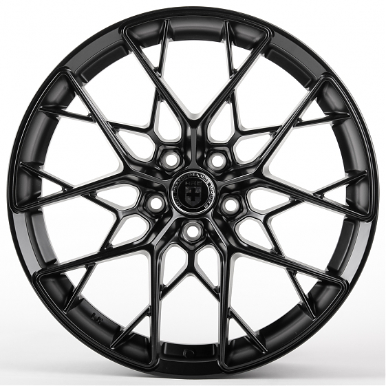 Литые диски 81349 HRE F066-SL051 18 J8 ET35 5x114.3 73.1 чёрный матовый: Фото 1