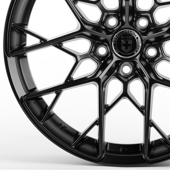 Литые диски 81349 HRE F066-SL051 18 J8 ET35 5x114.3 73.1 чёрный матовый: Фото 2