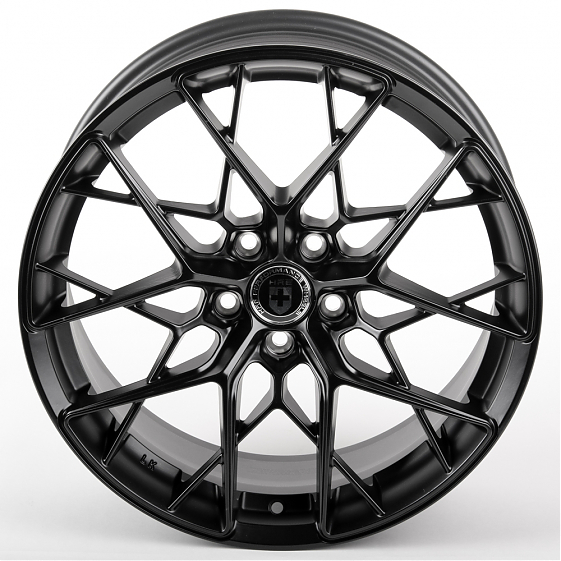 Литые диски 81349 HRE F066-SL051 18 J8 ET35 5x114.3 73.1 чёрный матовый: Фото 3