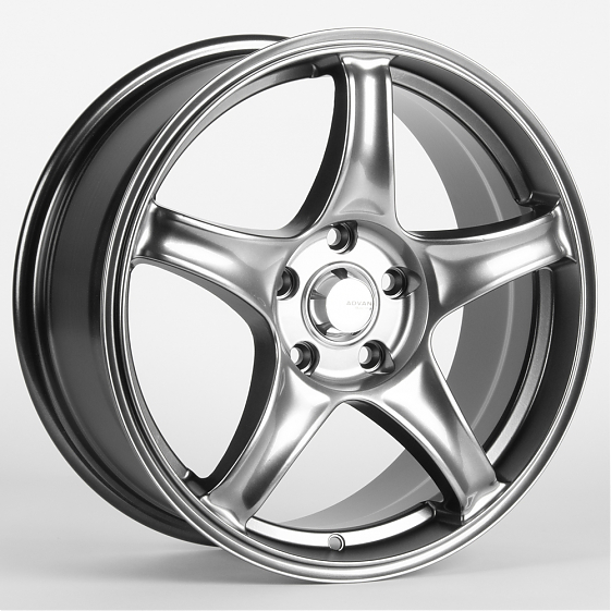 Литые диски 81422 Advan 53983-DS182 17 J7.5 ET40 5x100 73.1 серебро тёмное: Фото 6