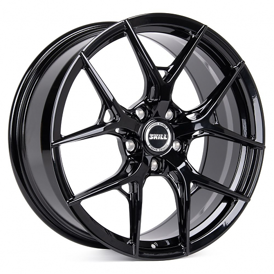 Кованые диски 231028G SKILL SL292-SL075 20 J8.5 ET50 5x127 71.5 чёрный глянцевый: Фото 4