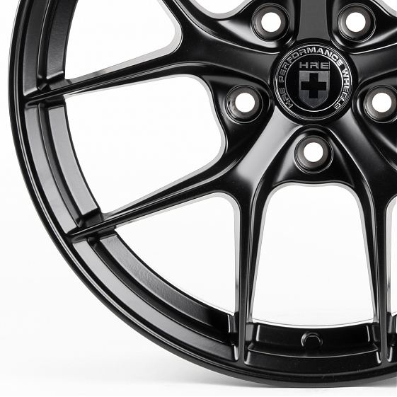 Литые диски 81000 HRE SK154-22017-40 17 J7.5 ET35 5x114.3 73.1 чёрный матовый: Фото 2