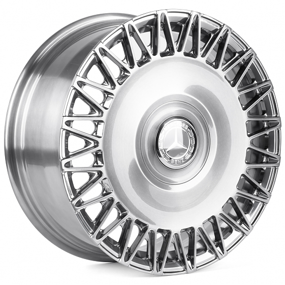 Кованые диски H260609i SKILL SL637-SB546 19 J8 ET52 5x112 66.6 зеркальная полировка + SH55: Фото 4