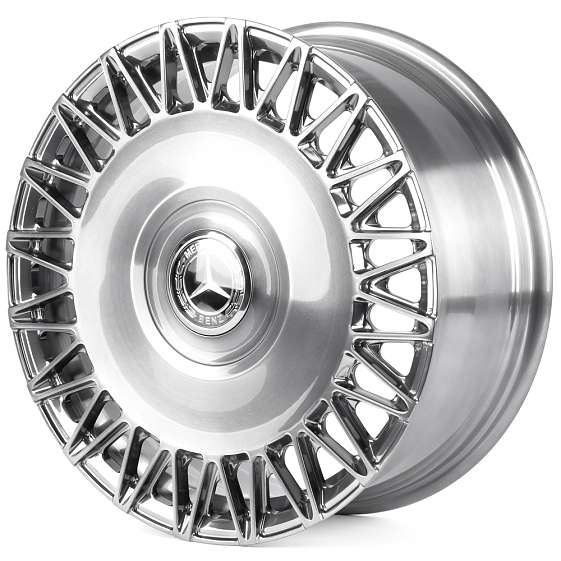 Кованые диски H260609i SKILL SL637-SB546 19 J8 ET52 5x112 66.6 зеркальная полировка + SH55: Фото 5
