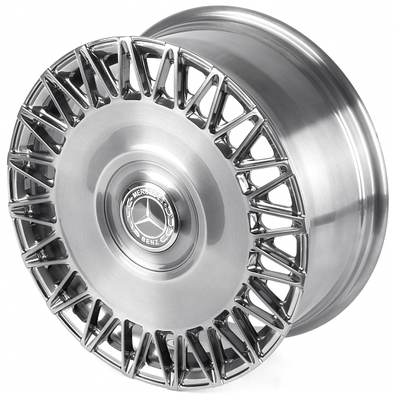 Кованые диски H260609i SKILL SL637-SB546 19 J8 ET52 5x112 66.6 зеркальная полировка + SH55: Фото 6