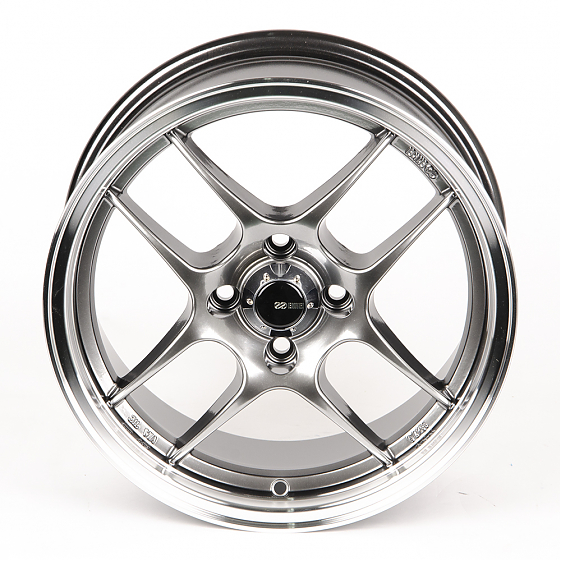 Литые диски 80684 Enkei QY005 15 J7 ET36 4x100 73.1 серебро тёмное + полированный обод: Фото 3