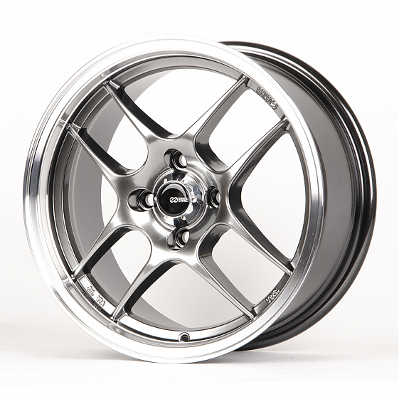 Литые диски 80684 Enkei QY005 15 J7 ET36 4x100 73.1 серебро тёмное + полированный обод: Фото 5