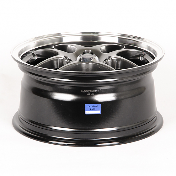 Литые диски 80684 Enkei QY005 15 J7 ET36 4x100 73.1 серебро тёмное + полированный обод: Фото 7