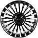 Кованые диски 0923-135 PTRACING HJ190-SL237 21 J9.5 ET40 5x120 72.56 чёрный + полированные спицы