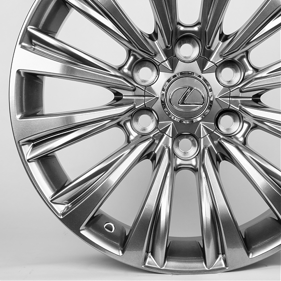 Литые диски 80295 Toyota/Lexus ZT824-DS190 18 J7.5 ET20 6x139.7 106.1 серебро тёмное: Фото 2
