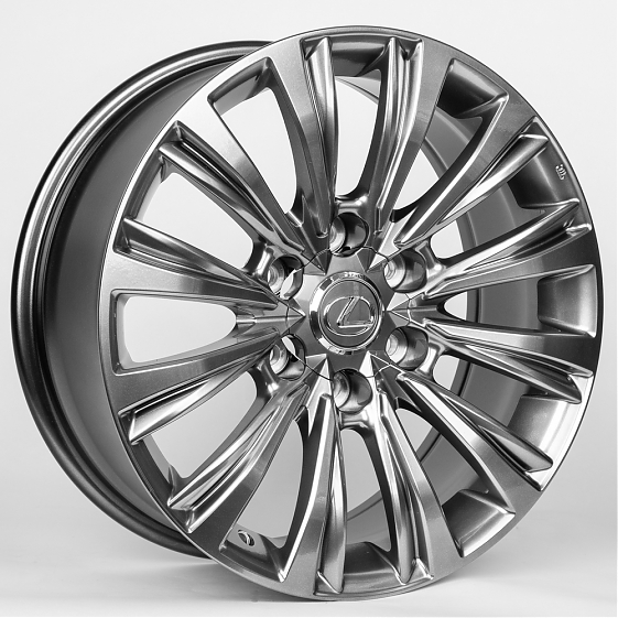 Литые диски 80295 Toyota/Lexus ZT824-DS190 18 J7.5 ET20 6x139.7 106.1 серебро тёмное: Фото 5