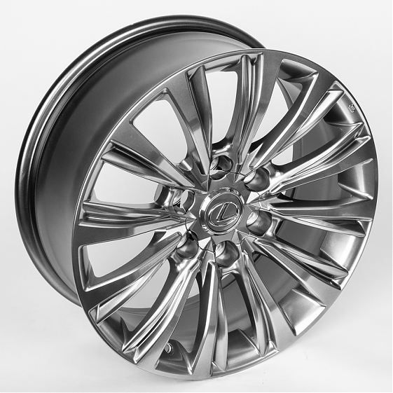 Литые диски 80295 Toyota/Lexus ZT824-DS190 18 J7.5 ET20 6x139.7 106.1 серебро тёмное: Фото 6