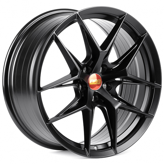 Литые диски 82499 BBS XF016 19 J8.5 ET35 5x114.3 73.1 чёрный матовый: Фото 4