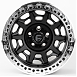 Литые диски 81317 FUEL 2628-SF058 17 J9 ET-10 5x150 110.1 чёрный матовый + полированный бедлок