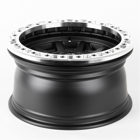 Литые диски 81317 FUEL 2628-SF058 17 J9 ET-10 5x150 110.1 чёрный матовый + полированный бедлок: Фото 7