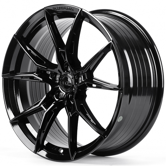 Литые диски 82290 WF XF050-SM169 18 J8 ET40 5x100 73.1 чёрный глянцевый: Фото 5
