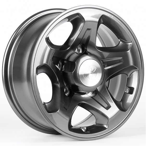 Литые диски 82504 Toyota 166168 16 J7 ET0 5x150 110.1 графит: Фото 4