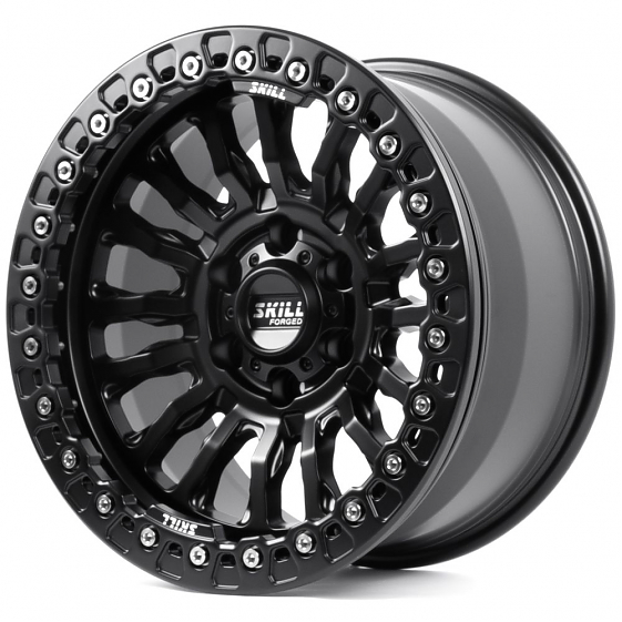 Кованые диски H250826E SKILL DS194-SK303 18 J9 ET0 6x139.7 77.8 чёрный матовый: Фото 4