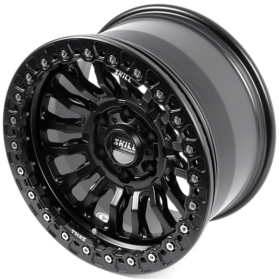 Кованые диски H250826E SKILL DS194-SK303 18 J9 ET0 6x139.7 77.8 чёрный матовый: Фото 5