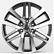 Литые диски 80140 Toyota/Lexus 2026-DS215 20 J8.5 ET25 6x139.7 106.1 чёрный + полированные спицы