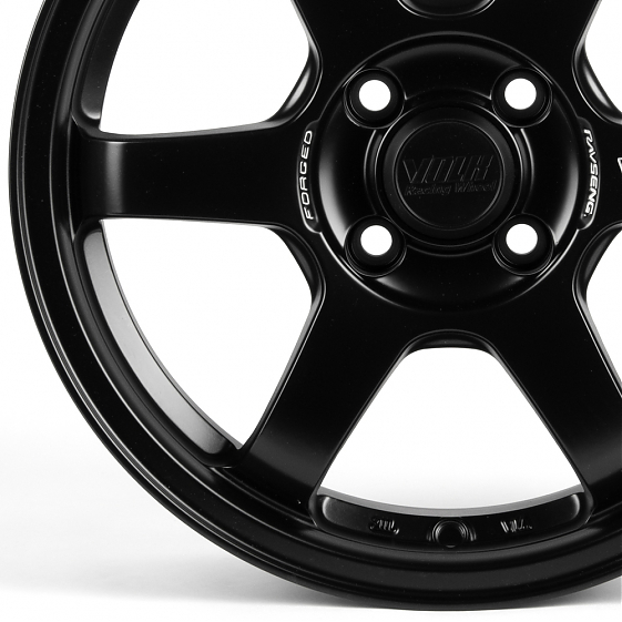 Литые диски 81530 Rays X6014-CS213 15 J6.5 ET35 4x100 67.1 чёрный матовый: Фото 2