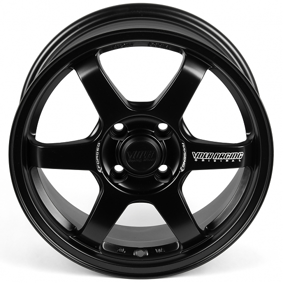 Литые диски 81530 Rays X6014-CS213 15 J6.5 ET35 4x100 67.1 чёрный матовый: Фото 3