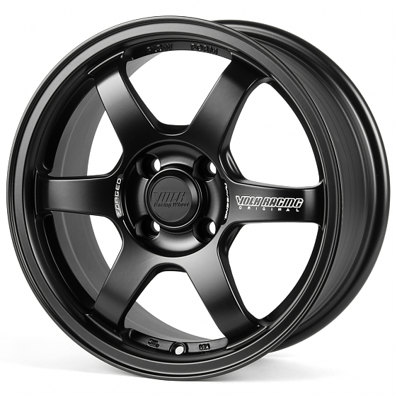 Литые диски 81530 Rays X6014-CS213 15 J6.5 ET35 4x100 67.1 чёрный матовый: Фото 5