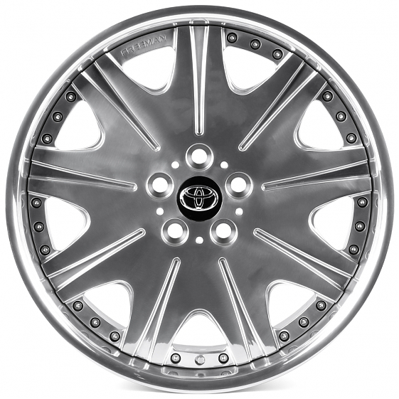 Кованые диски 0923-84 PTRACING HY023-SK317 19 J8.5 ET30 5x114.3 60.1 зеркальная полировка: Фото 1