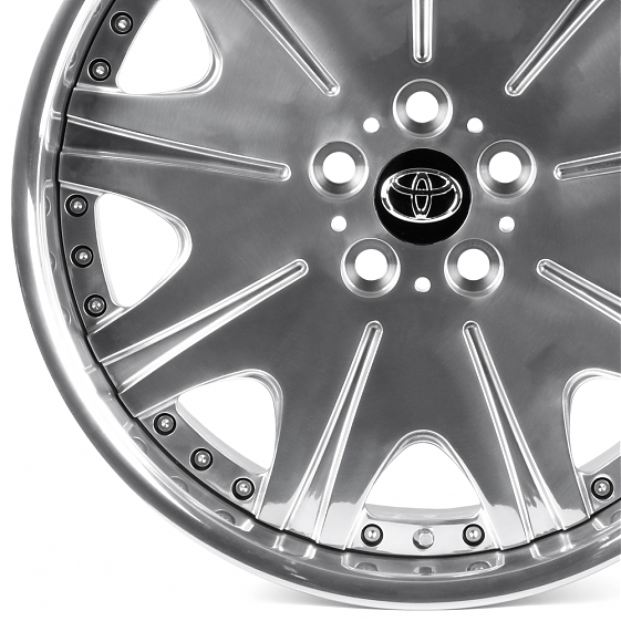 Кованые диски 0923-84 PTRACING HY023-SK317 19 J8.5 ET30 5x114.3 60.1 зеркальная полировка: Фото 2