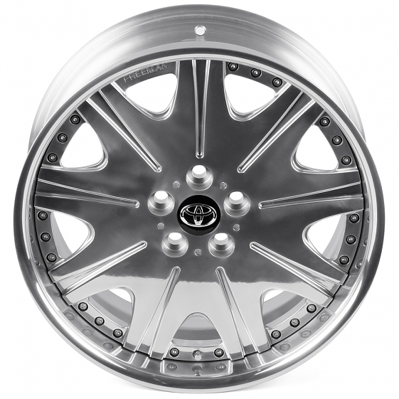 Кованые диски 0923-84 PTRACING HY023-SK317 19 J8.5 ET30 5x114.3 60.1 зеркальная полировка: Фото 3