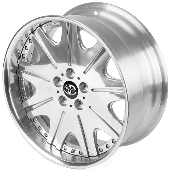 Кованые диски 0923-84 PTRACING HY023-SK317 19 J8.5 ET30 5x114.3 60.1 зеркальная полировка: Фото 6