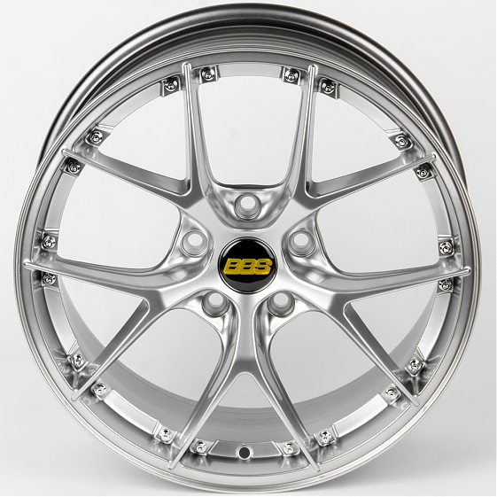 Литые диски 80537 BBS DQ004-SK154 17 J7.5 ET35 5x114.3 73.1 серебро тёмное: Фото 3