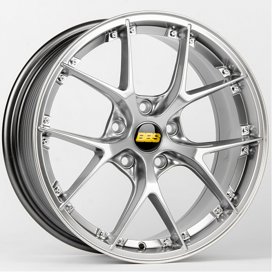 Литые диски 80537 BBS DQ004-SK154 17 J7.5 ET35 5x114.3 73.1 серебро тёмное: Фото 4