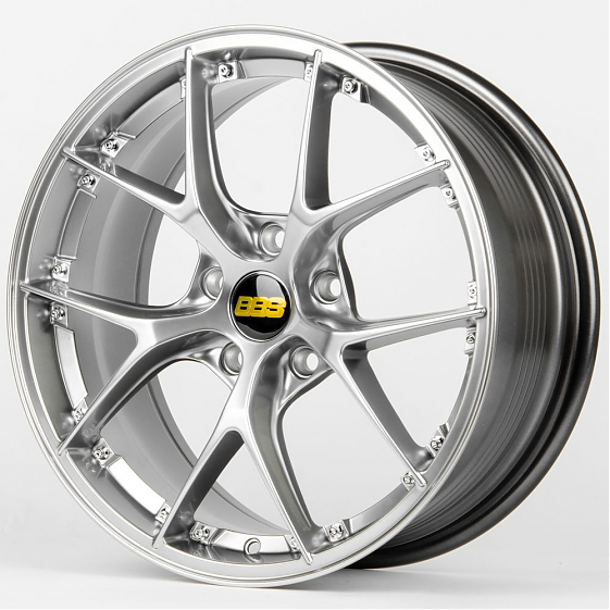 Литые диски 80537 BBS DQ004-SK154 17 J7.5 ET35 5x114.3 73.1 серебро тёмное: Фото 5