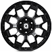 Кованые диски H260213A SKILL SV269-SK333 20 J9 ET19 6x139.7 77.8 чёрный матовый