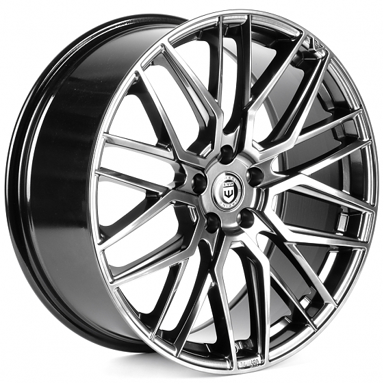 Литые диски 82620 IVR iV-1202C 20 J8.5 ET35 5x112 66.5 серебро тёмное: Фото 4