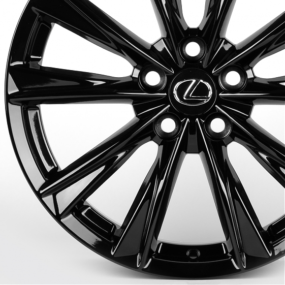 Литые диски 81880 Lexus IVF-3202-DS329 18 J8 ET35 5x114.3 60.1 чёрный: Фото 2
