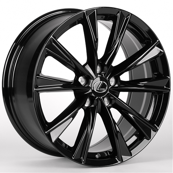 Литые диски 81880 Lexus IVF-3202-DS329 18 J8 ET35 5x114.3 60.1 чёрный: Фото 4
