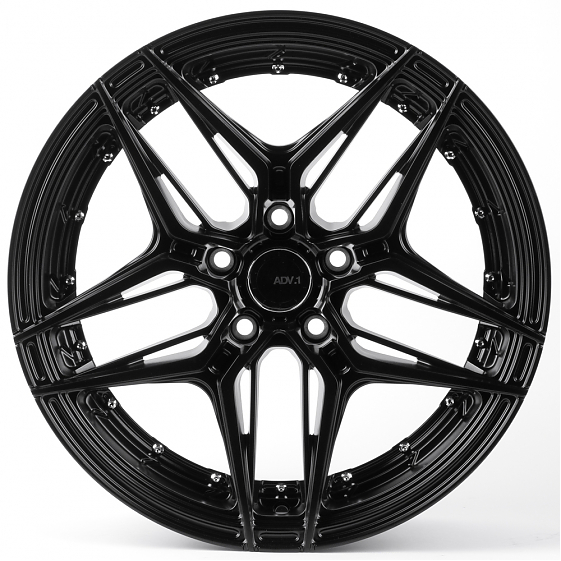 Литые диски 81789 ADV1 FC6001-SM169 18 J8 ET35 5x114.3 73.1 чёрный матовый: Фото 1
