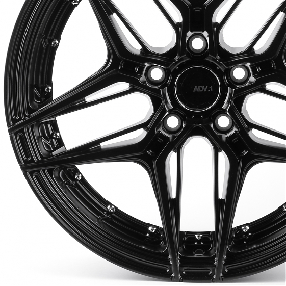 Литые диски 81789 ADV1 FC6001-SM169 18 J8 ET35 5x114.3 73.1 чёрный матовый: Фото 2