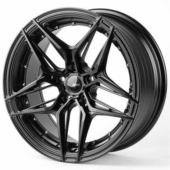 Литые диски 81789 ADV1 FC6001-SM169 18 J8 ET35 5x114.3 73.1 чёрный матовый: Фото 5