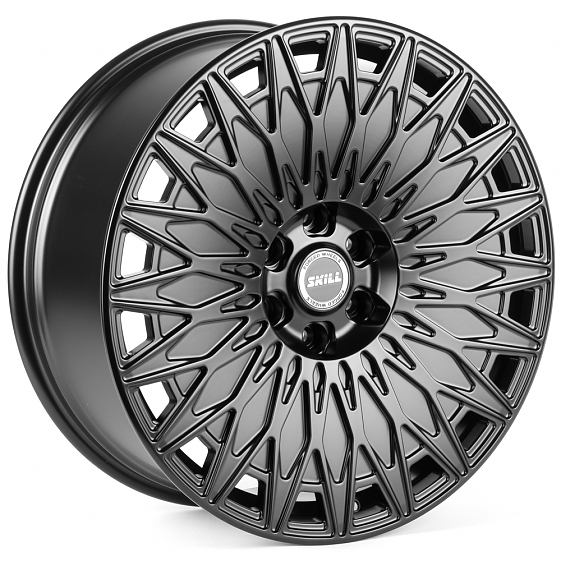 Кованые диски H260609D SKILL SV711-SB593 22 J9 ET28 6x139.7 78.1 чёрный матовый: Фото 4