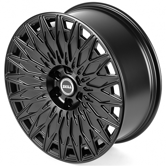 Кованые диски H260609D SKILL SV711-SB593 22 J9 ET28 6x139.7 78.1 чёрный матовый: Фото 6