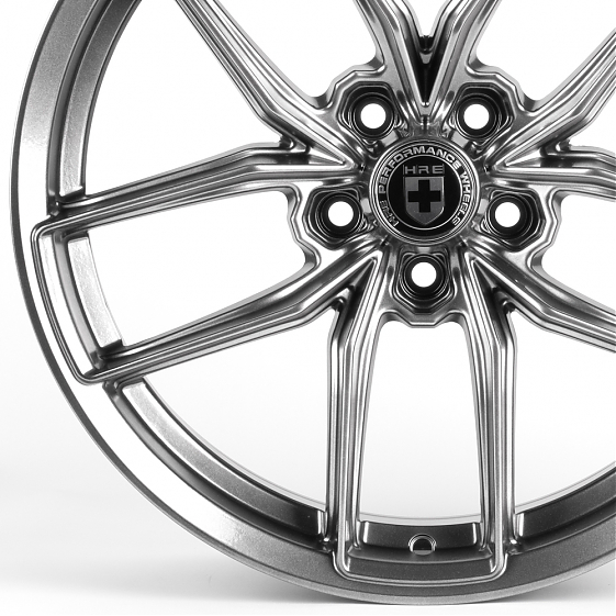 Литые диски 82020 HRE 5554X-SF069 18 J8 ET40 5x108 73.1 серебро тёмное: Фото 2